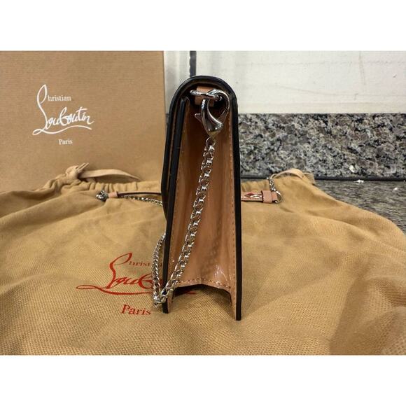 Christian Louboutin Loubi54 Blush Clutch MSRP $1400 SPB-TS 347331 - Picture 5 of 12